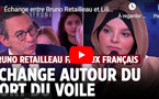 France: échange tendu entre une étudiante voilée recadre Bruno Retailleau